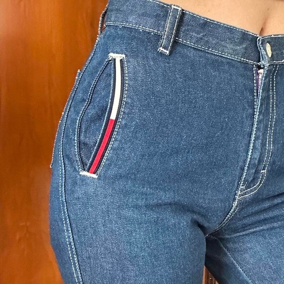 Tommy Hilfiger Flared Blue Jeans y2k - Picture 3 of 4